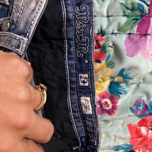 Miss Me Short Shorts sz24 NWOT - Picture 4 of 5